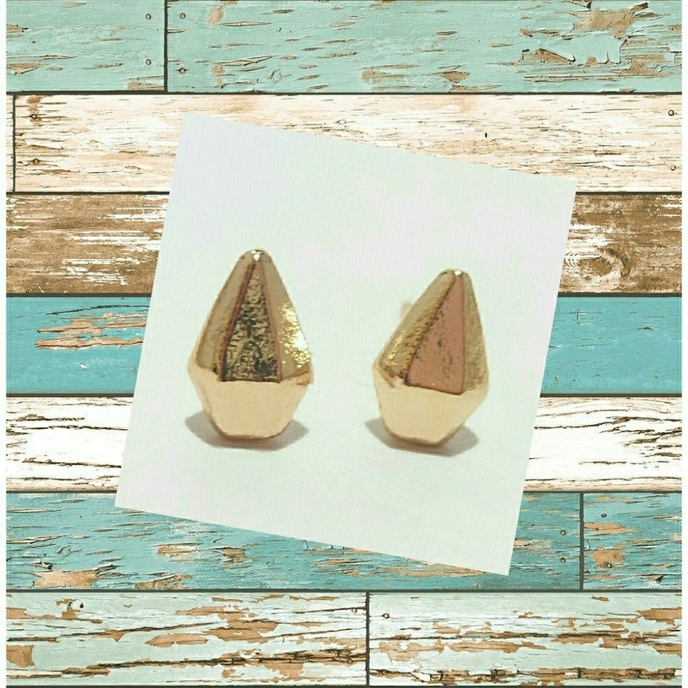 3D Diamond Earrings